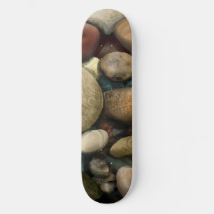 Skate Padrão de Seixos de Praia