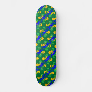 Skate Padrão de Skulls & Crossbones
