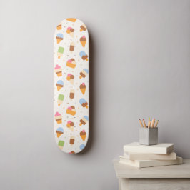 Skate Padrão De sorvete, Cone De Sorvete, Picolé De Gelo