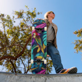 Skate Padrão de Superfície Contínuo Sonhos da Selva de A