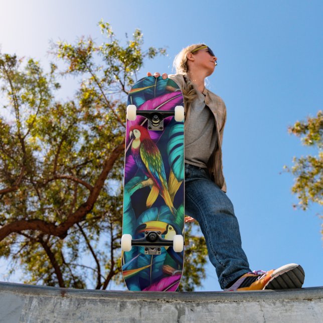 Skate Padrão de Superfície Contínuo Sonhos da Selva de A (Ao ar livre 1)