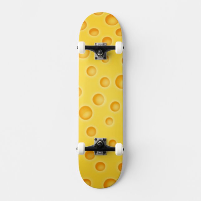 Skate Padrão de textura de queijo suíço (Frente)