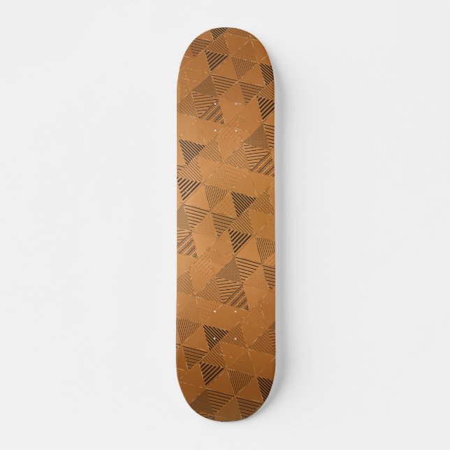 Skate Padrão de triângulos 5 (Frente)
