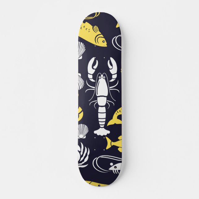 Skate Padrão de vida no mar (Frente)