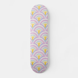 Skate Padrão de vieira pastel