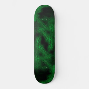 Skate padrão de vírus verde