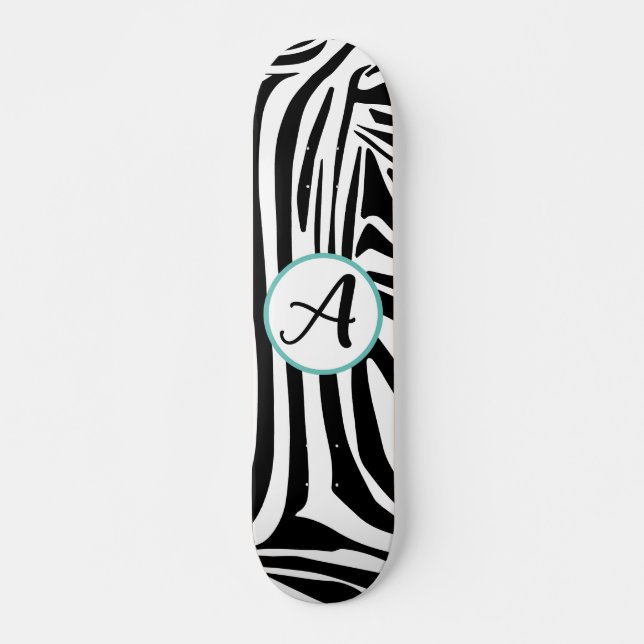 Skate Padrão de Zebra (Frente)