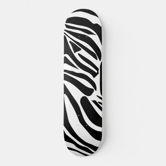 Skate Padrão de zebra (Frente)