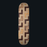 Skate Padrão Decorativo de Mudo Africano<br><div class="desc">Padrão africano decorativo de mudas de Norman Wyatt Jr. apresentando formas geométricas que parecem ajustados juntas. Ventiladores de Tetris ou formas geométricas devem fazer esta compra hoje!</div>
