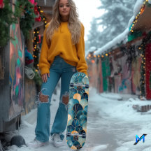 Padrão do ventilador do Abstrato elegante em azul