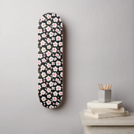 Skate Padrão Estético Floral Vintage Fofo Margarida Pret