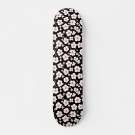Skate Padrão Estético Floral Vintage Fofo Margarida Pret