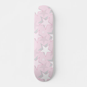 Skate Padrão Estrelas Douradas 1