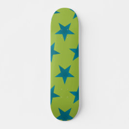 Skate Padrão Estrelas Douradas 20