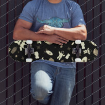 Padrão externo e astronauta do garoto