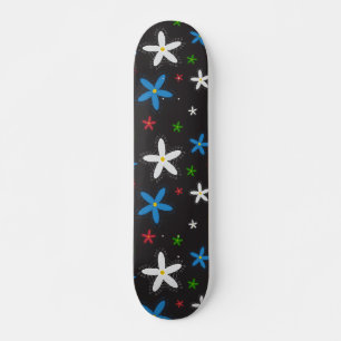 Skate Padrão Floral 