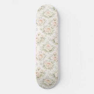 Skate Padrão Floral Nupcial