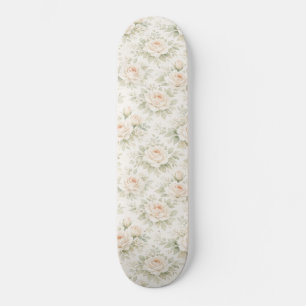 Skate Padrão Floral Nupcial