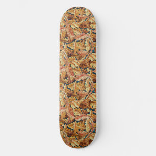 Skate Padrão Folha de Acanto Outono de William Morris