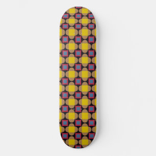 Skate Padrão Geométrico Abstrato