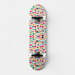 Skate Padrão geométrico colorido design All-Over-Impress