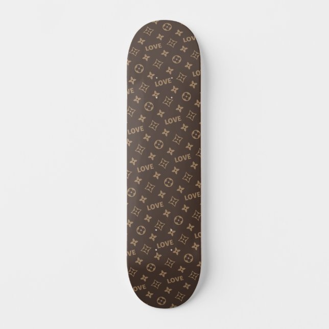 Skate Padrão Louis Vuitton Amor (Frente)