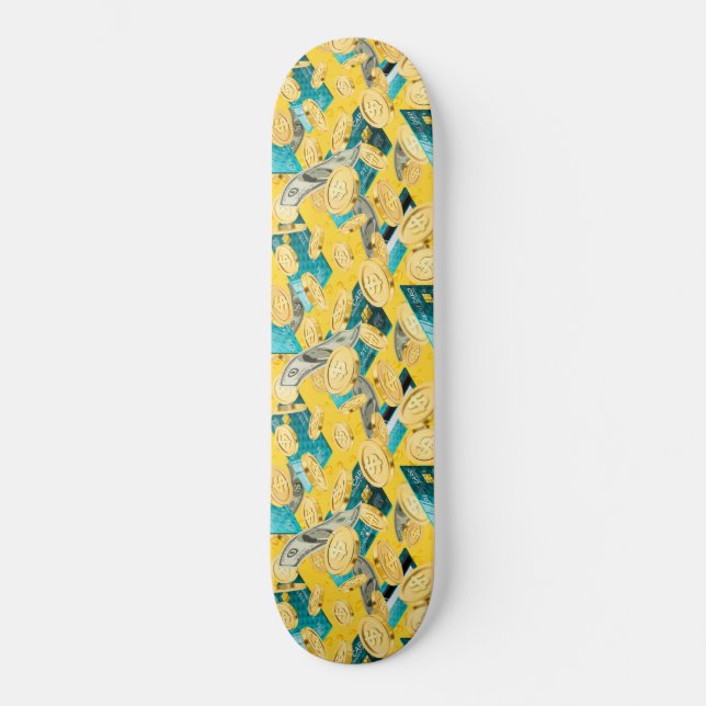 Skate Padrão Monetário (Frente)