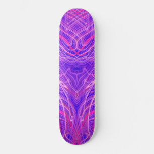 Skate Padrão psíquico roxo