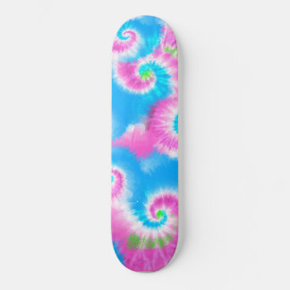 Skate Padrão Rosa Tinta Tinta Tinta Mão Tinta