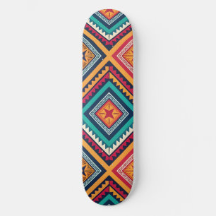 Skate Padrão tribal colorido