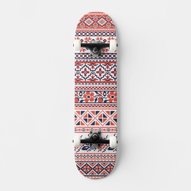 Skate Padrões design (Frente)