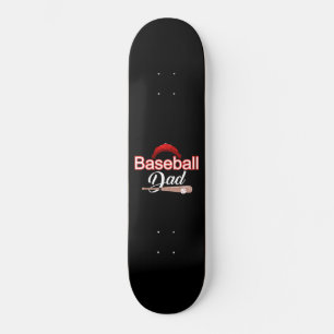 Skate Pai de beisebol   Dia de os pais Trendy Mens Baseb