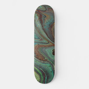 Skate Pai O 3 - Abstrato verde maluco