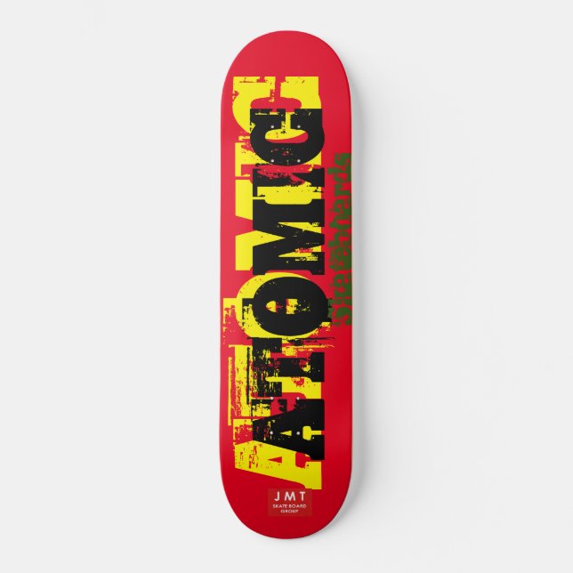 Skate Painéis ATÔMICOS / SKATEBOARDS JMT (Frente)