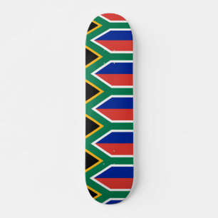 Skate Painéis com bandeira da África do Sul