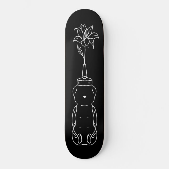 Skate Painéis De Descolagem De Flores Deluxe Bear (Frente)