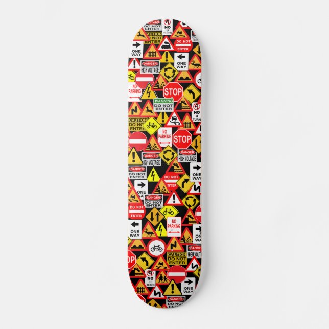 Skate Painéis de sinalização de trânsito (Frente)