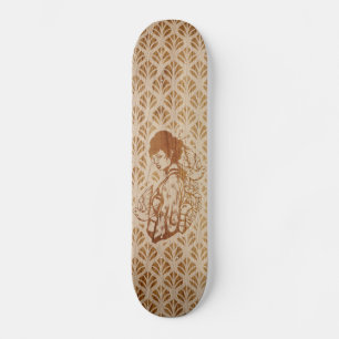 Skate Painéis Geisha japonaise gravure sur bois