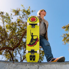 Skate Painel de bordo "Baile", em espanhol, monograma