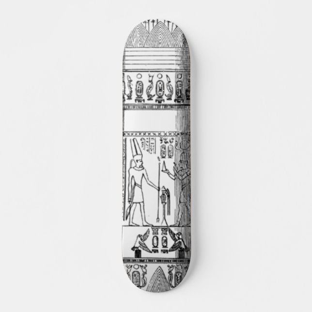 Skate Painel de bordo da coluna egípcia (Frente)