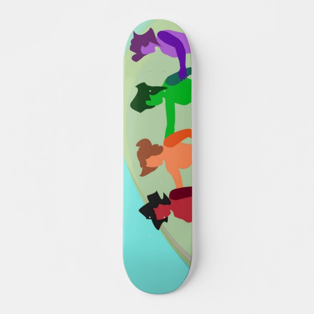 Skate Painel de dança de praia (Frente)