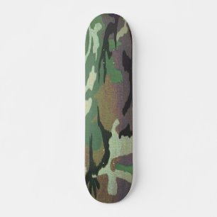 SKATE PAINEL DE ESCALA PLÁSTICA DA CAMOFLAGEM FLASH TRAS