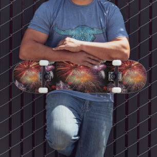 Skate Painel de Exibição do Fireworks