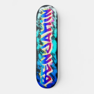 Skate Painel de Grafite Personalizado BENJAMIN