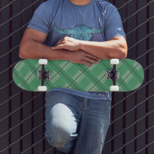 Skate Painel de navegação com duas Xadrezes de tom verde