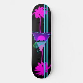 Skate Painel de navegação da Vaporwave retroativa