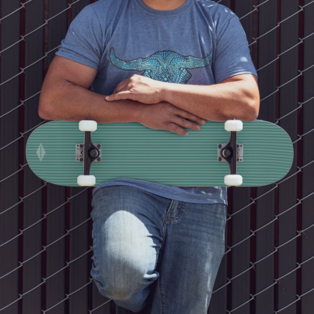 Skate Painel de navegação HAMbWG com gradiente de Teal (Ao ar livre 3)