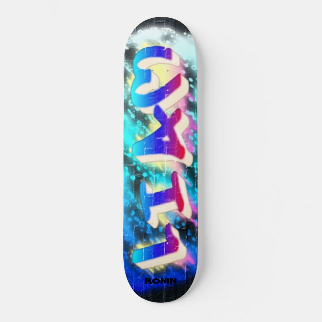 Skate Painel de navegação RONIN de Grafite Personalizado (Frente)
