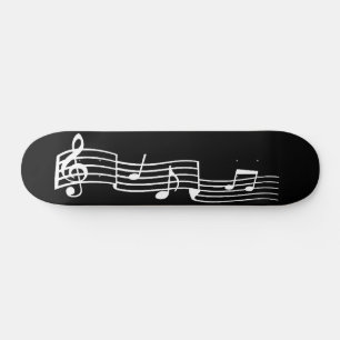 Skate Painel de Notas de Música