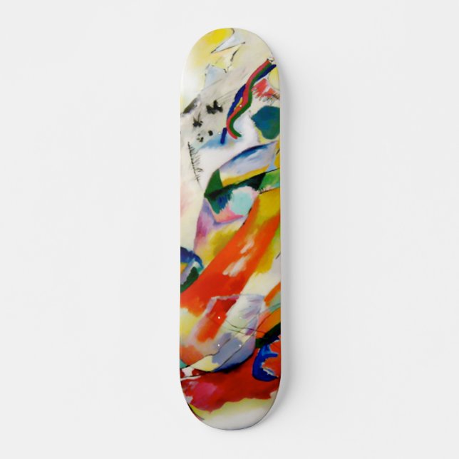 Skate Painel de parede PixDezines Kandinsky 1914/abstrat (Frente)